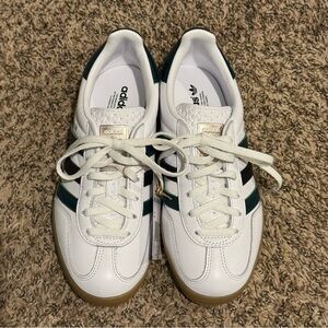 NWT Adidas Gazelle White & Green